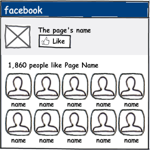 Insertar el Like Box oficial de Facebook en Blogger